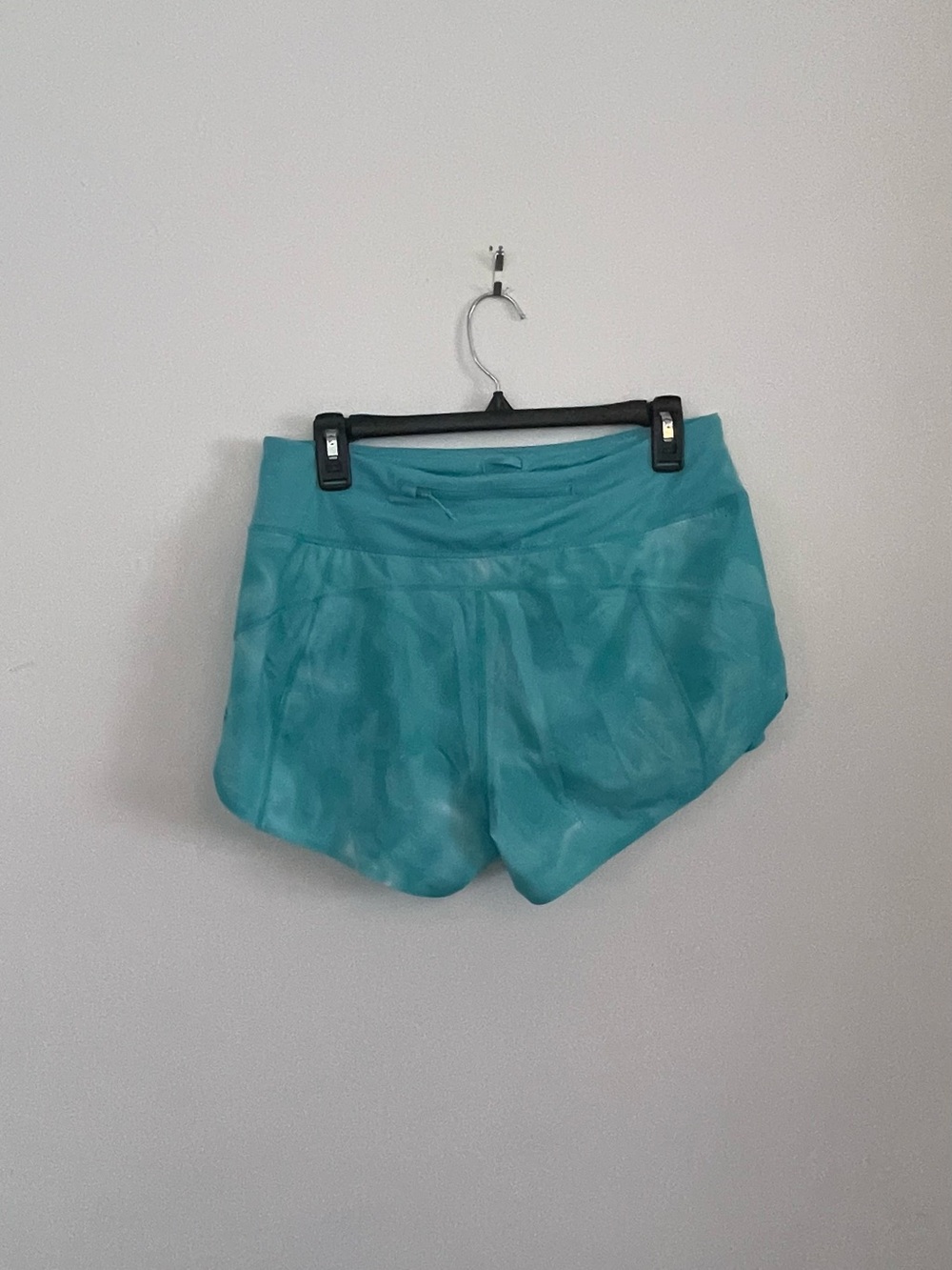 Athleta Teal Running Shorts - Picture 3 of 5